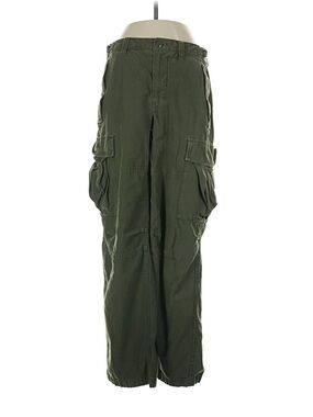 Aritzia TNA dark green cargo pants